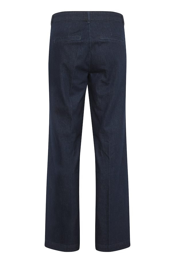 Lara Casual Pants Dark Blue My Essential Wardrobe