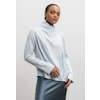 Noe Silk Blouse Light Blue Ahlvar Gallery