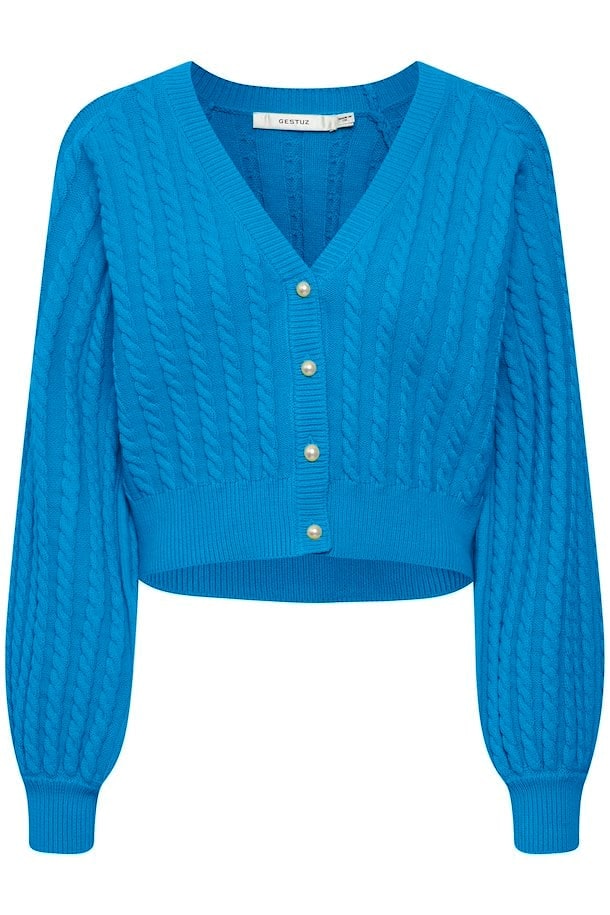 Lexi V-Cardigan Malibu Blue Gestuz