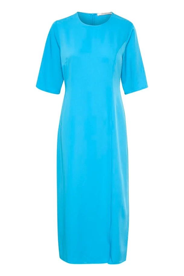 Melba Long Dress Malibu Blue Gestuz
