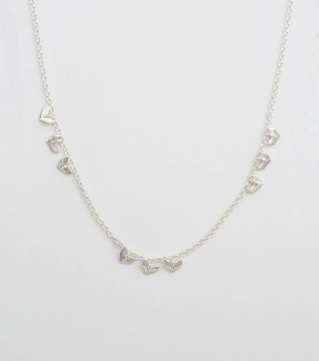 Layers Bianca Necklace Silver Syster P