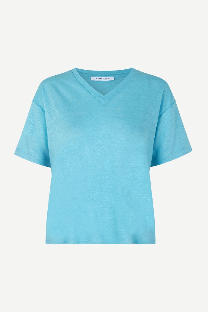 Eli T-shirt Blue Topaz Samsoe Samsoe