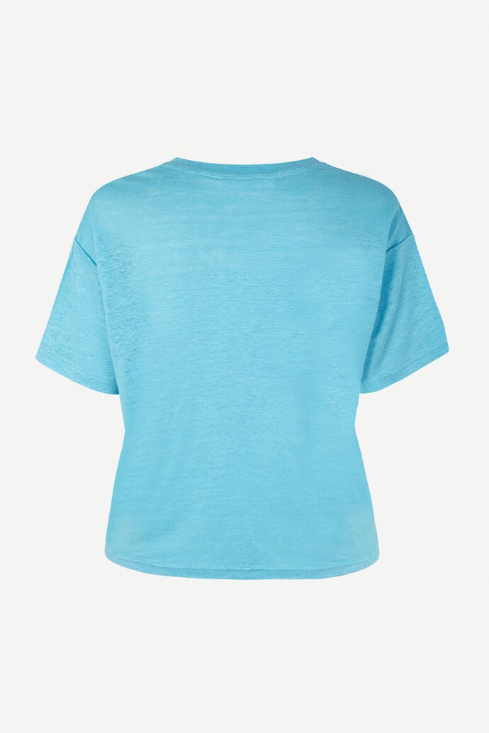 Eli T-shirt Blue Topaz Samsoe Samsoe