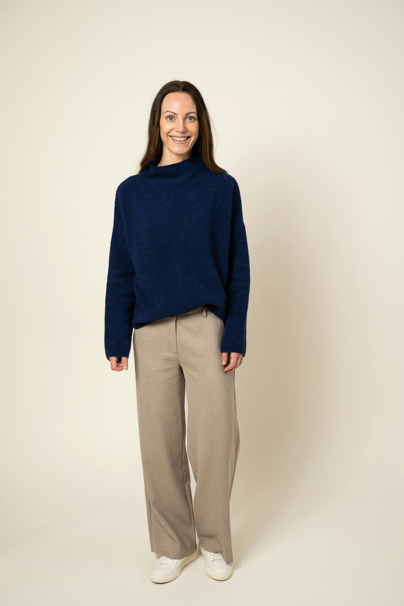 Mika Yak Funnelneck Sweater Pacific Blue Filippa K