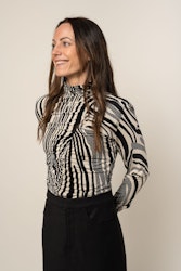 Oda Blouse Black/Silver Gestuz