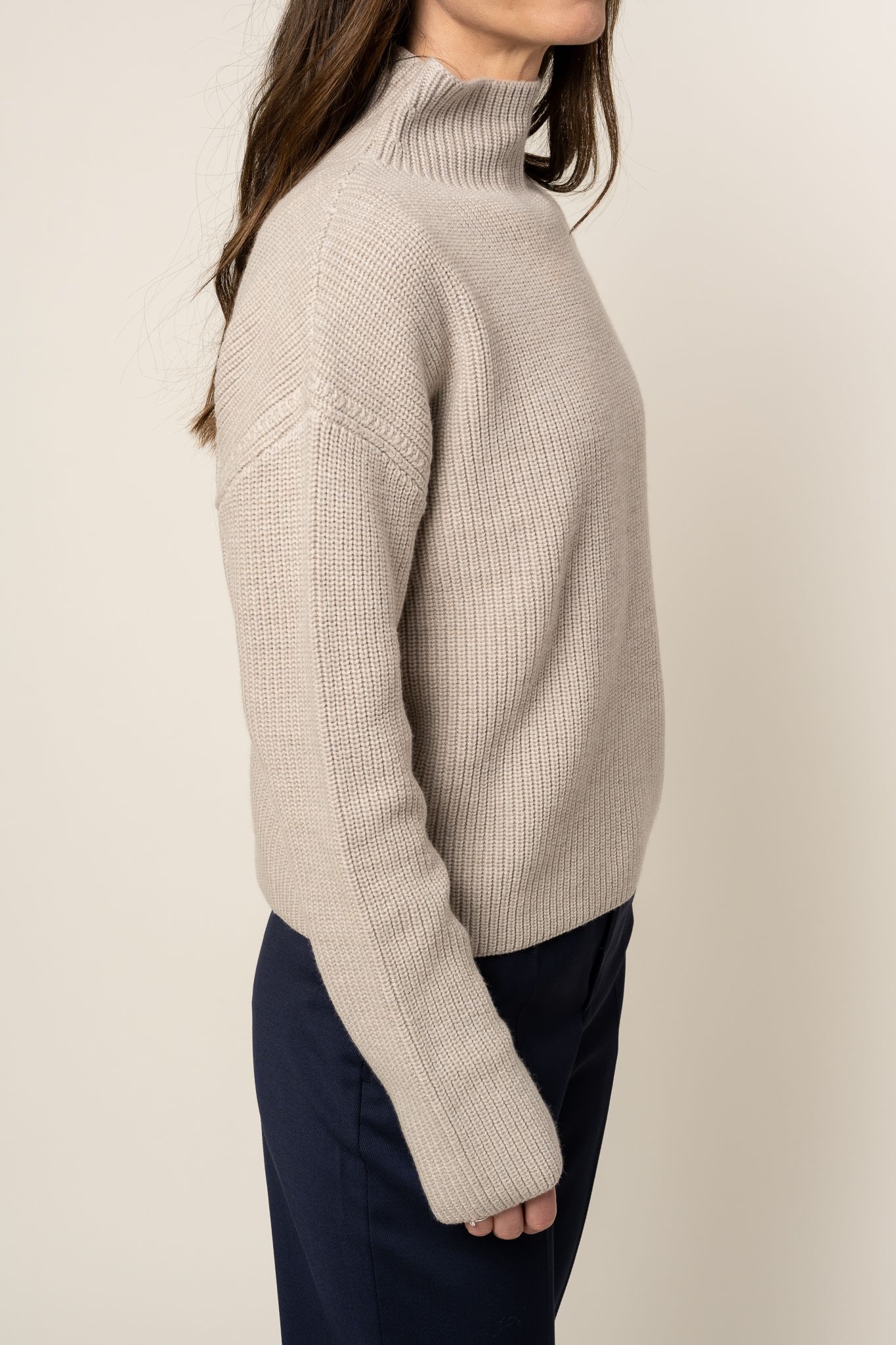 Willow Sweater Grey Beige Filippa K