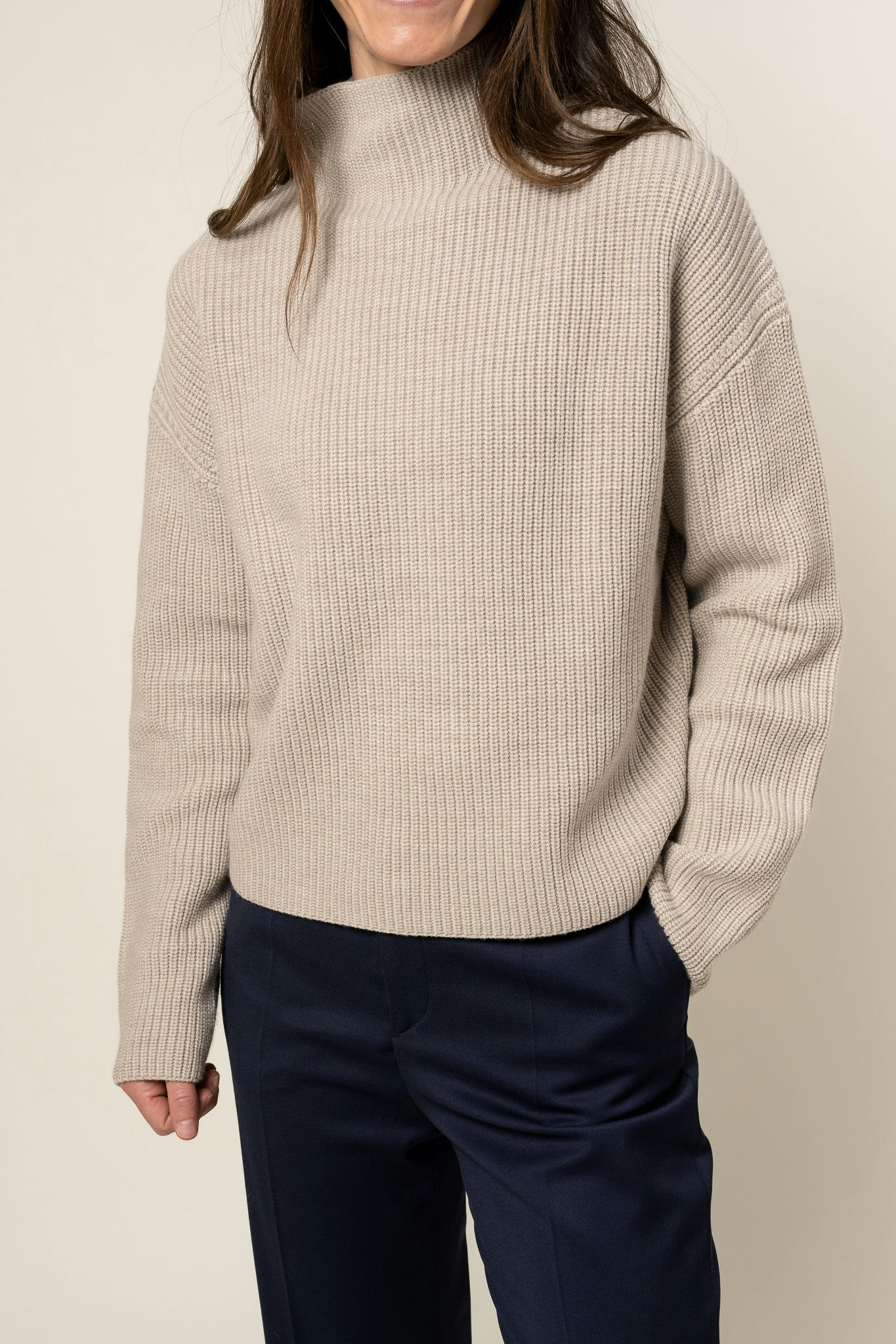 Willow Sweater Grey Beige Filippa K - Keep Co.