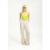 Paula Linen Wide Pants Ancient Scroll Gestuz