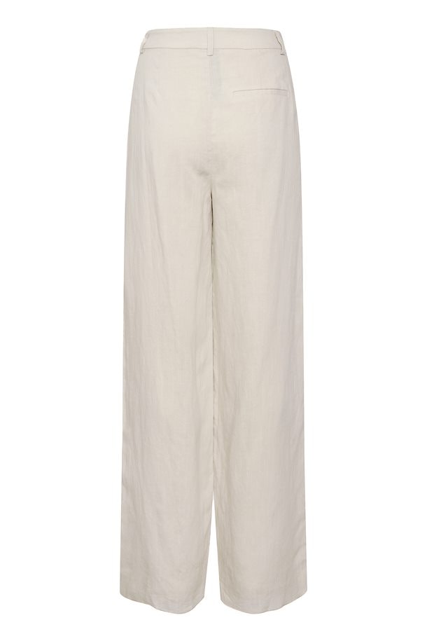 Paula Linen Wide Pants Ancient Scroll Gestuz