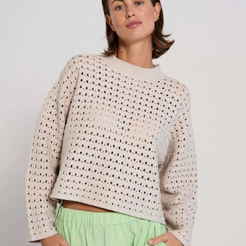 Crome Knit Top Off-White Norr