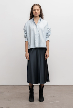 Hana Skirt Blue Grey Ahlvar Gallery