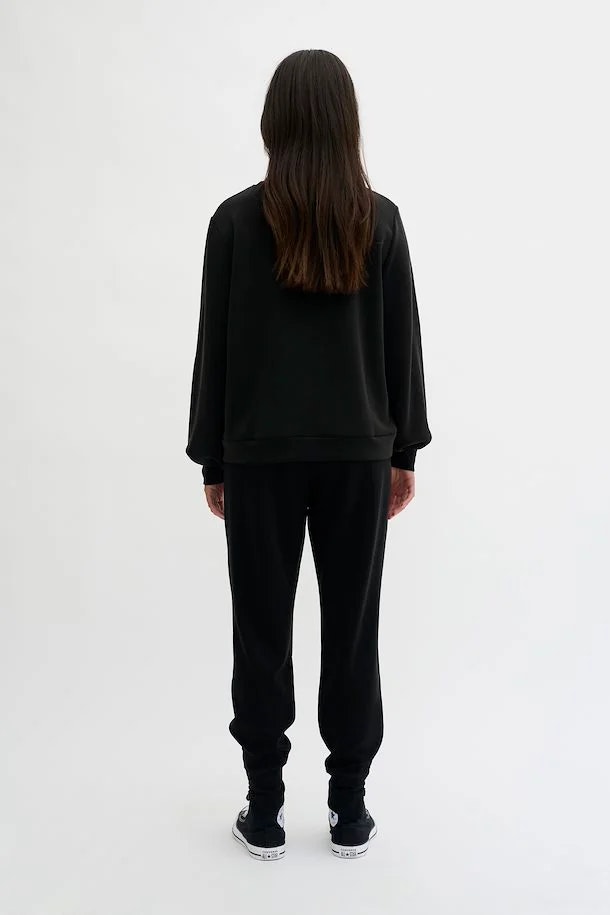 The Sweat Blouse Black My Essential Wardrobe