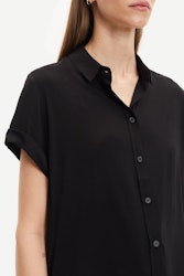 Majan SS Shirt Black Samsoe Samsoe