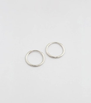 Beloved Small Hoops Silver Syster P