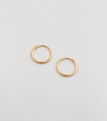 Beloved Small Hoops Gold Syster P