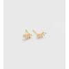 Theodora Earrings Gold White Syster P