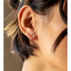 North Star Stud Earrings Gold Syster P