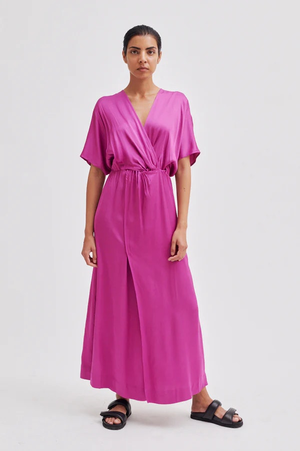 Vuota Dress Meadow Mauve Second Female