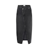 Louis Wrap Skirt Black Wash My Essential Wardrobe