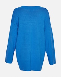 Odanna Rachelle V Pullover Palace Blue Mel MSCH