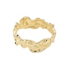 Pulse Recycled Bangle Bracelet Gold Pilgrim