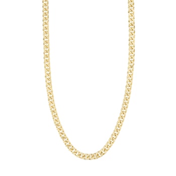 Heat Recycled Chain Necklace Gold Pilgrim