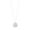 Heat Recycled Coin Necklace Silver Pilgrim