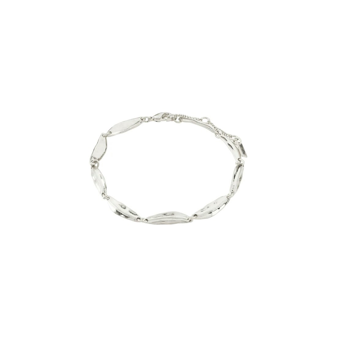 Echo Recycled Bracelet Silver Pilgrim
