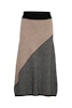 RancelIW Skirt Mocha Grey/Black InWear