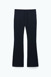 Flared Jersey Trousers Black Filippa K