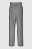 Holsye Cargo Trousers Grey Melange Second Female