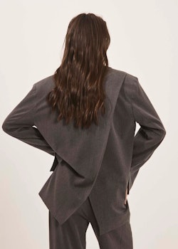 Neo Blazer Dark Grey Norr