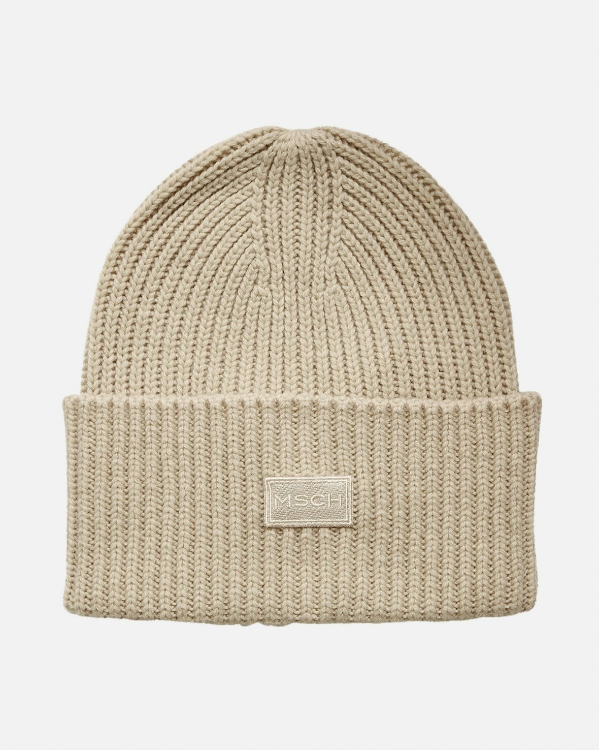 Kara Logo Beanie Oatmeal MSCH