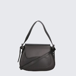 Milan Leather Bag Black Latalia