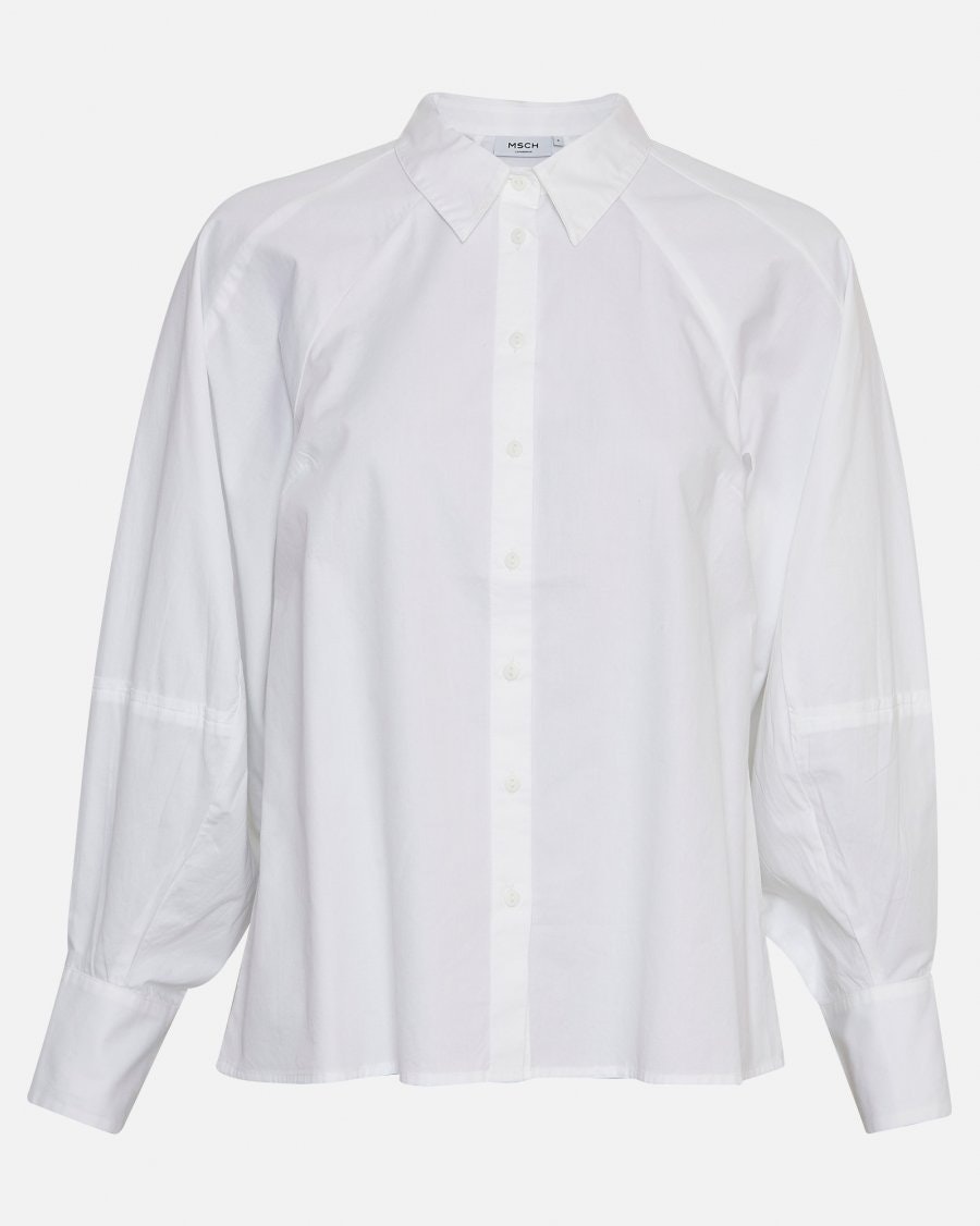 MSCHJosetta Petronia Raglan Shirt Bright White MSCH