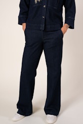 Lara Casual Pants Dark Blue My Essential Wardrobe