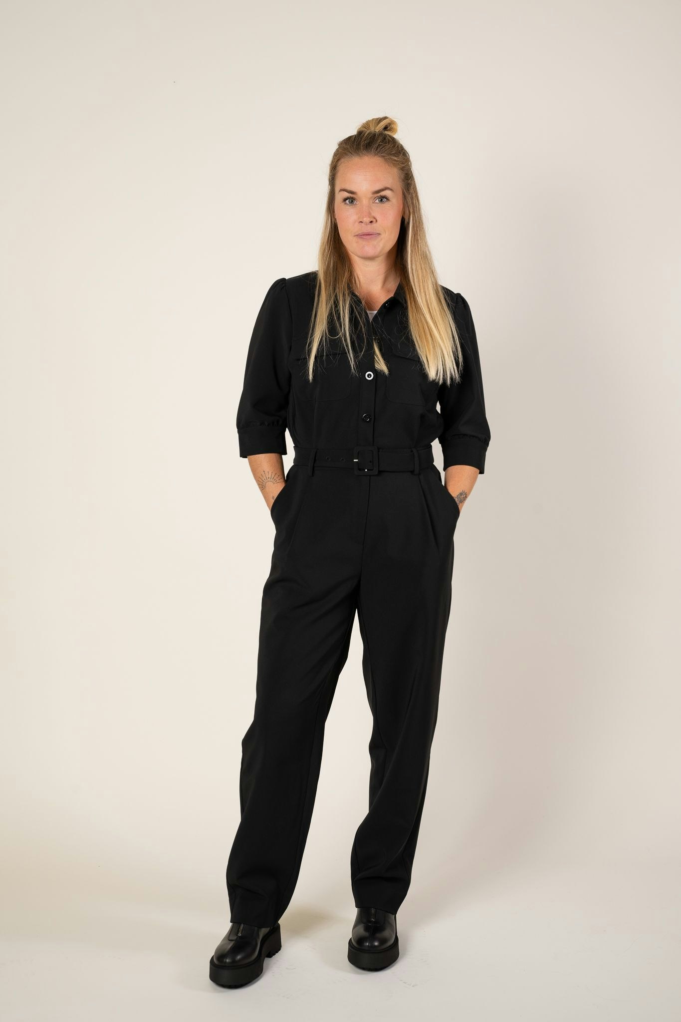 JoelleGZ Jumpsuit Black Gestuz