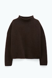 Mika Yak Funnelneck Sweater Ginger Brown Filippa K