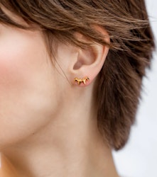 Uma Climber Earrings Gold Syster P