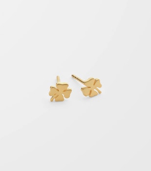 Bring Me Luck Stud Earrings Gold Syster P