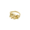 Willpower Recycled Sculptural Ring Gold Pilgrim