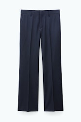 Bootcut Wool Trousers Dark Navy Filippa K