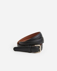 Barbara Belt Black Leather Flattered