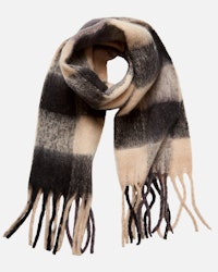 Allona Scarf CHK Black MSCH