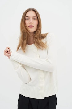 OrkideaIW Cardigan Whisper White InWear