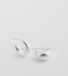 Bolded Little Sis Earrings Silver Syster P