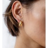 Bolded Little Sis Earrings Gold Syster P