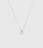 Uma Circle Necklace Silver Syster P
