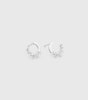 Uma Circle Earrings Silver Syster P