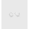 Uma Circle Earrings Silver Syster P